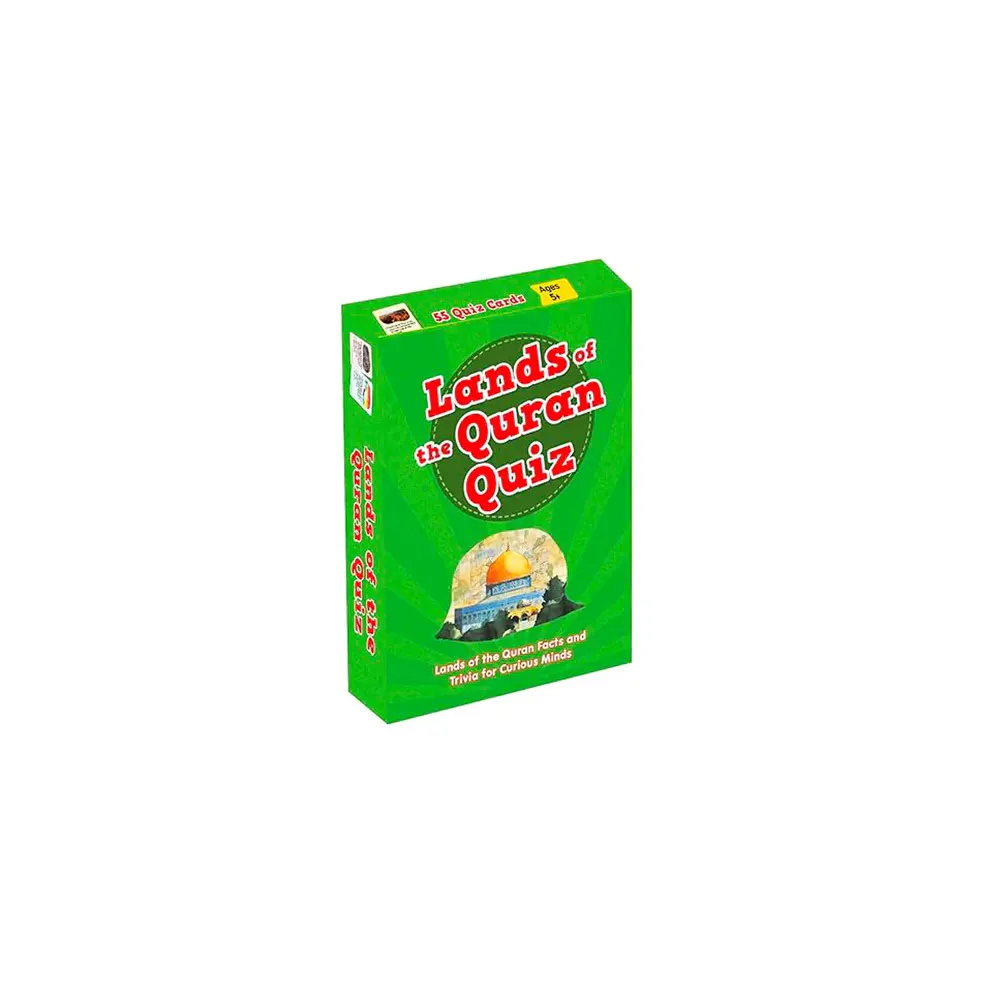 Lands Of The Quran Quiz 55 Quiz Cards (Goodword) English