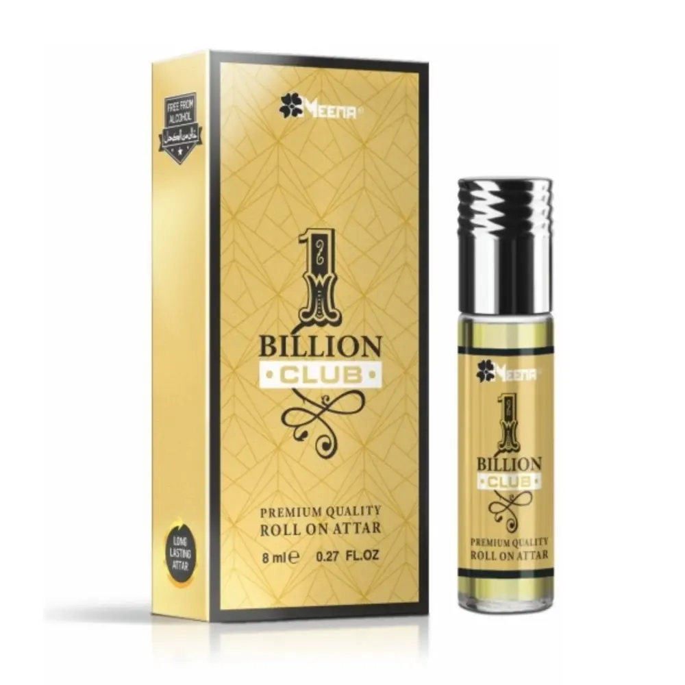 Meena 1 Billion Club Premium Quality Roll On Attar 8Ml
