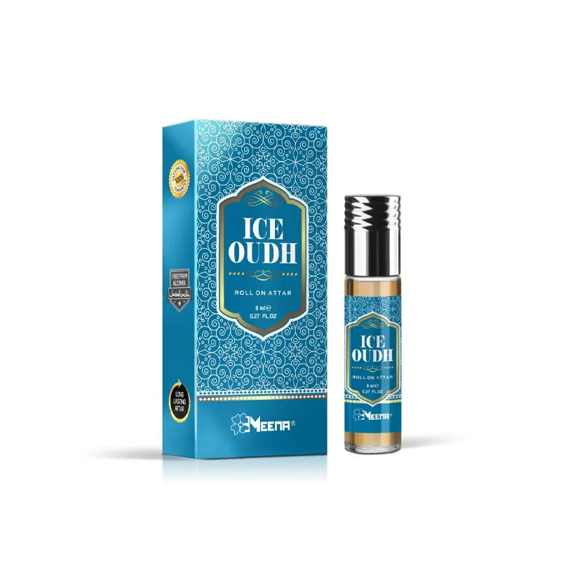 Meena Ice Oudh Roll On Attar 8Ml