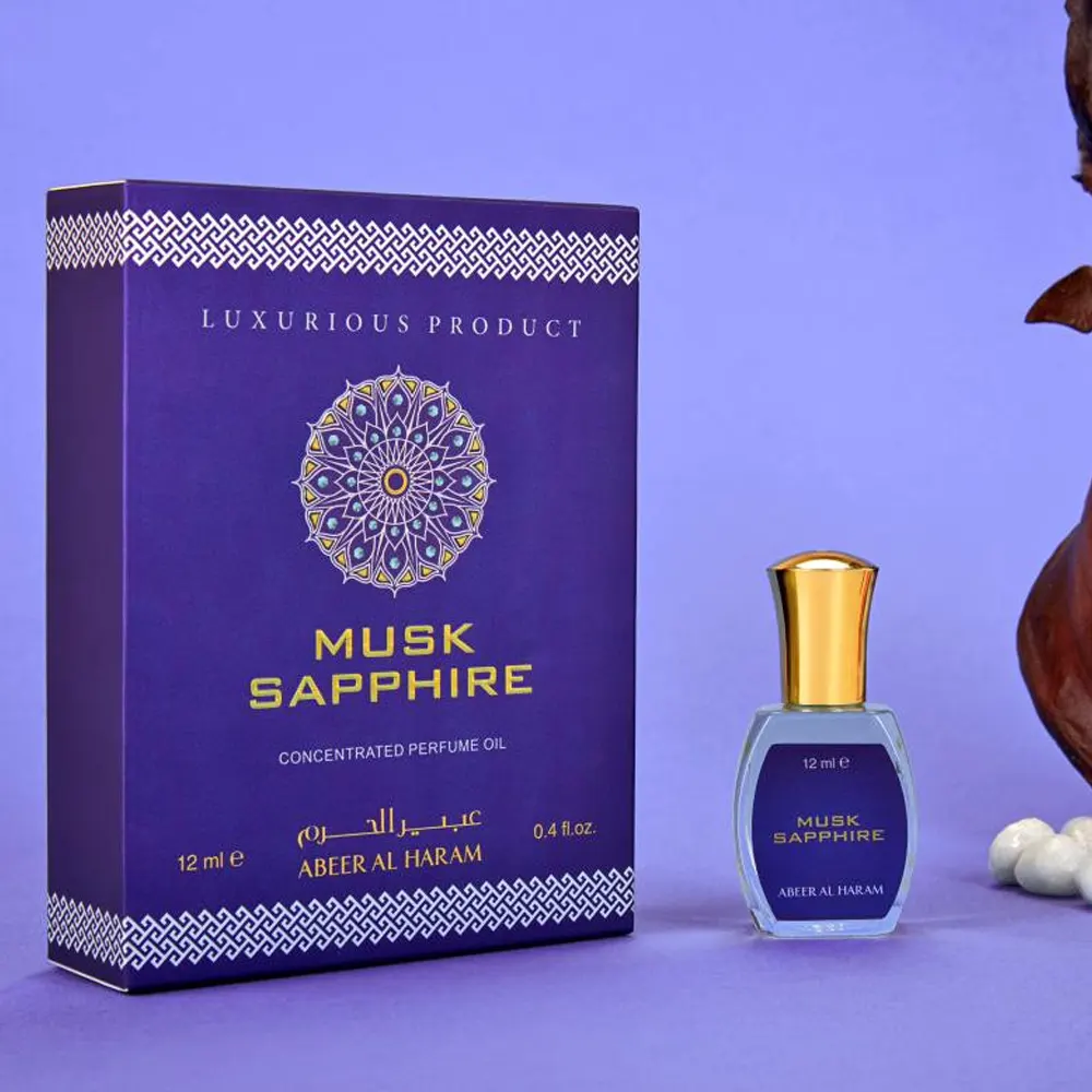 Abeer Al Haram Musk Sapphire Concentrated Perfume Oil 12Ml.