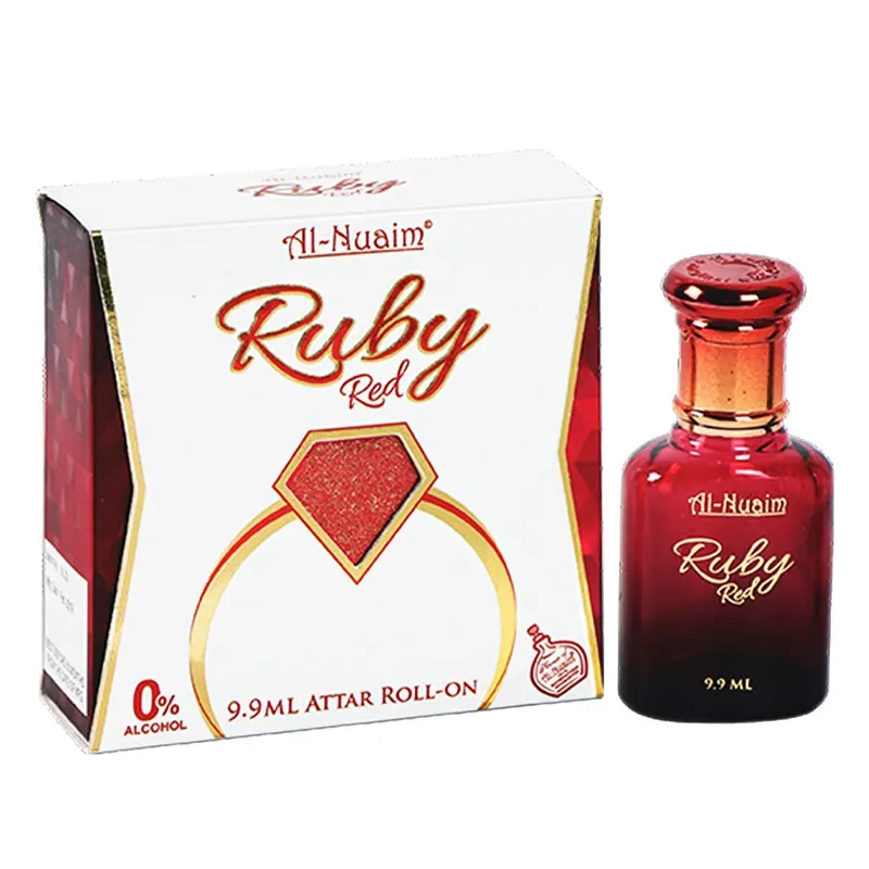 Al-Nuaim Ruby Red 0% Alcohol Attar Roll-On 9.9Ml