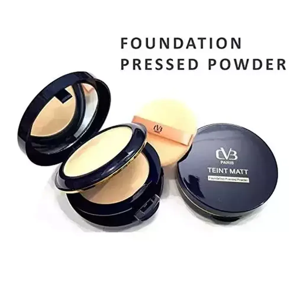 Cvb Paris Teint Matt Foundation Pressed Powder 03 Natural Beige 10G