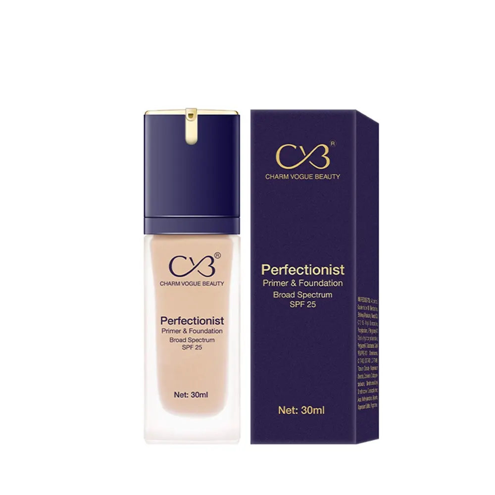 Cvb Perfectionist Primer And Foundation Broad Spectrum Spf 25 02 Soft Ivory 30Ml.