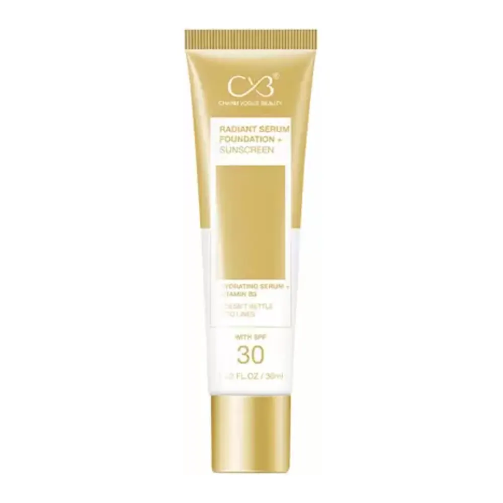 Cvb Radiant Serum Foundation Sunscreen Hydrating Serum Vitamin B3 With Spf 30 04 30Ml
