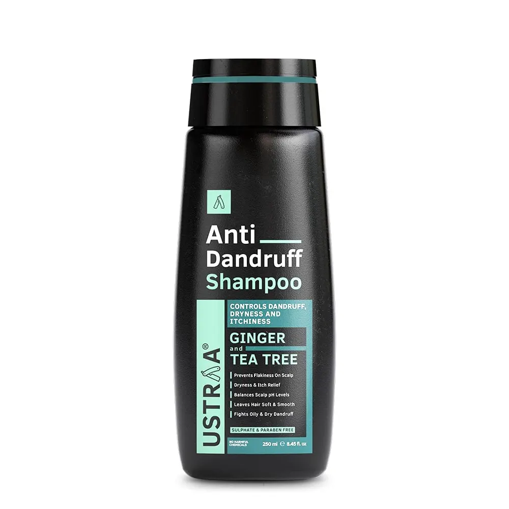 Ustraa Anti Dandruff Shampoo Ginger And Tea Tree 250Ml