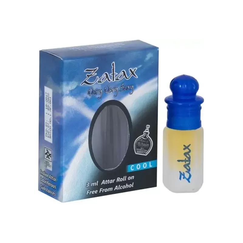 Al-Nuaim Zafax Storm Force Cool Long Lasting Attar Roll-On 3Ml