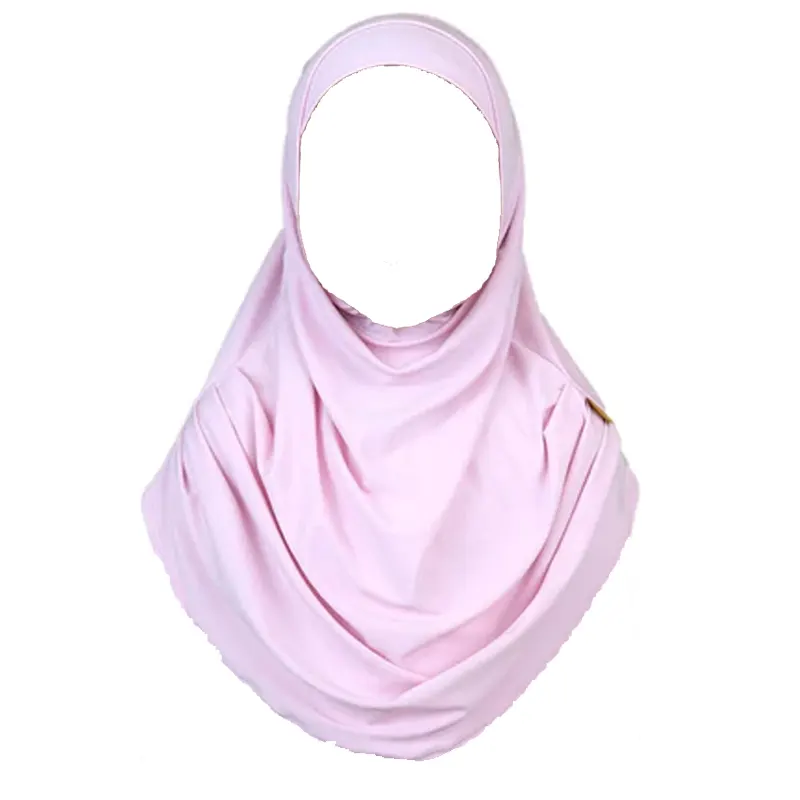 Colored Kids Hijab Large Size 5 To 8 Years