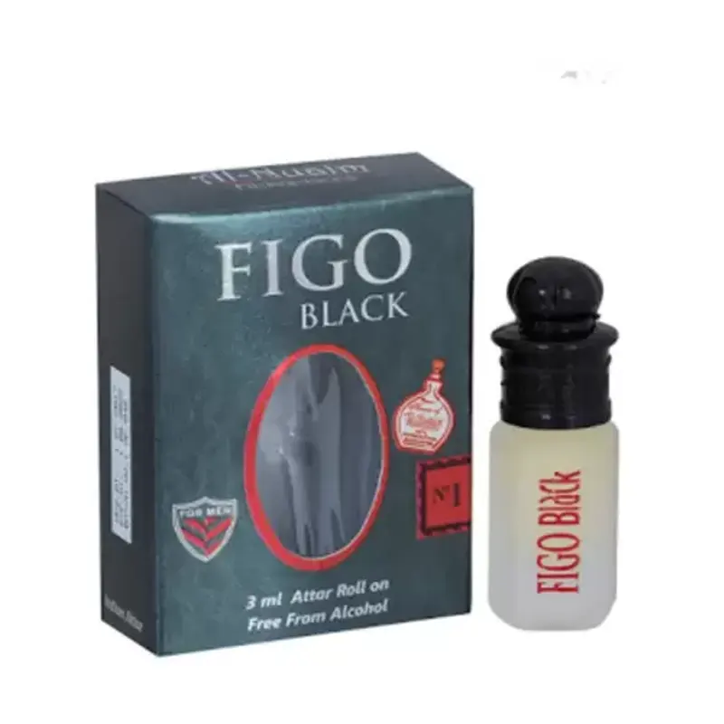 Al-Nuaim Figo Black Attar Roll On 3Ml