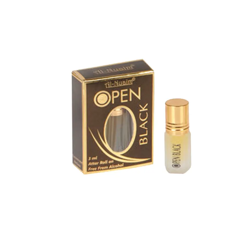 Al-Nuaim Open Black Attar Roll On 3 Ml