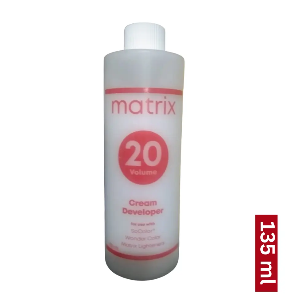 Matrix 20 Volume Cream Developer 135Ml