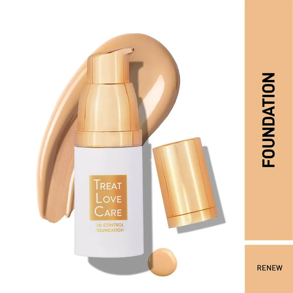 Myglamm Treat Love Care Oil Control Foundation Renew 14Ml