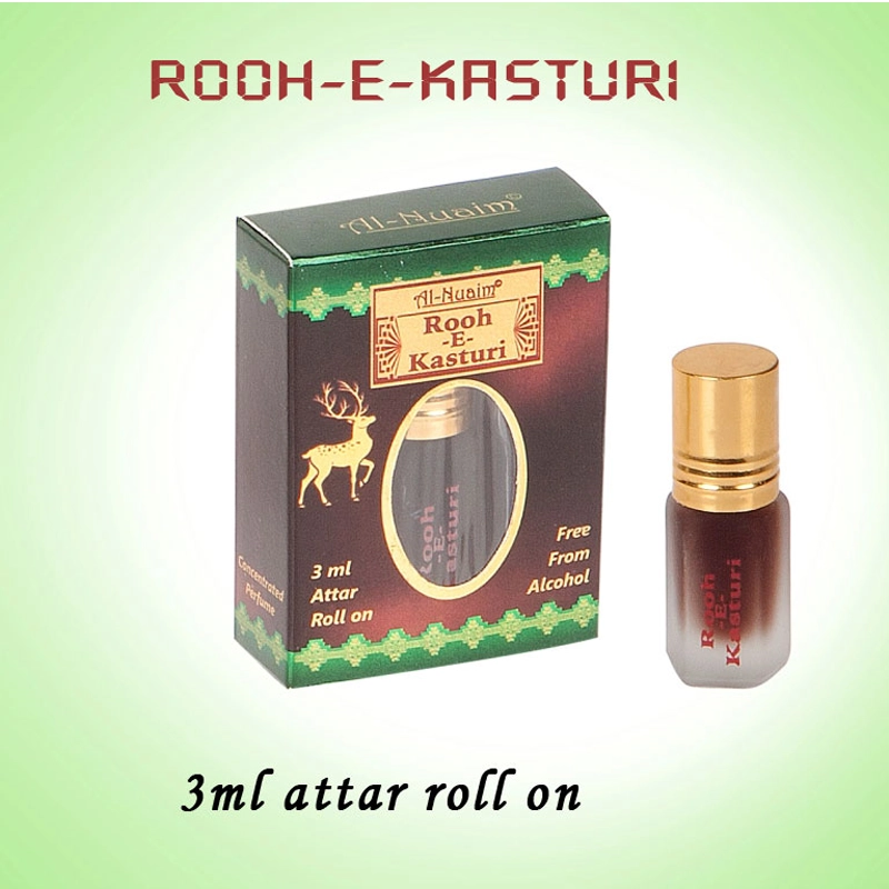 Al-Nuaim Rooh-E-Kasturi Attar Roll On 3Ml