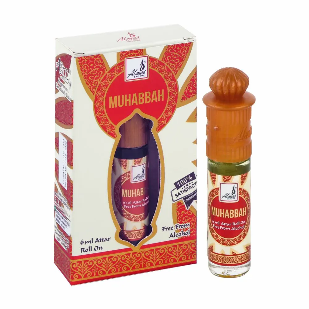 Almas Muhabbah Attar Roll On 6Ml