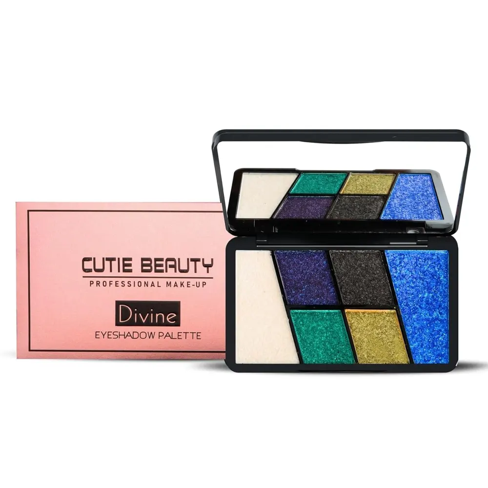 CUTIE BEAUTY PROFESSIONAL MAKE-UP DIVINE EYE SHADOW PALETTE 04 ROMANTIC SIZZLERS 15G
