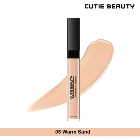 Cutie Beauty Professional Water Proof Liquid Concealer & Corrector 05 Warm Sand 6Ml