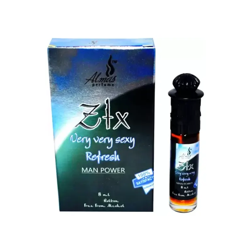 Almas Ztx Man Power Attar Roll On 8Ml