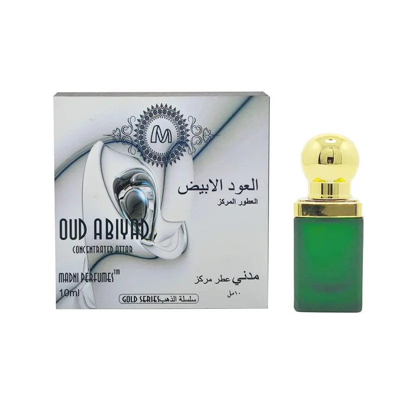 Madni Perfumes Oud Abiyad Concentrated Attar 10Ml
