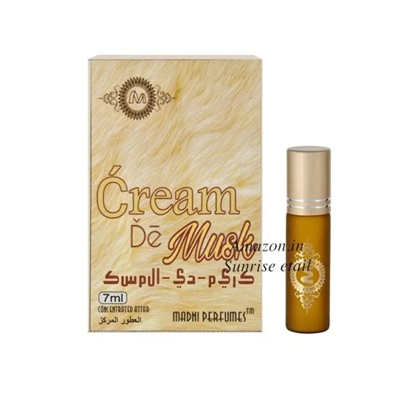 Madni Perfumes Cream De Musk Concentrated Attar 7Ml
