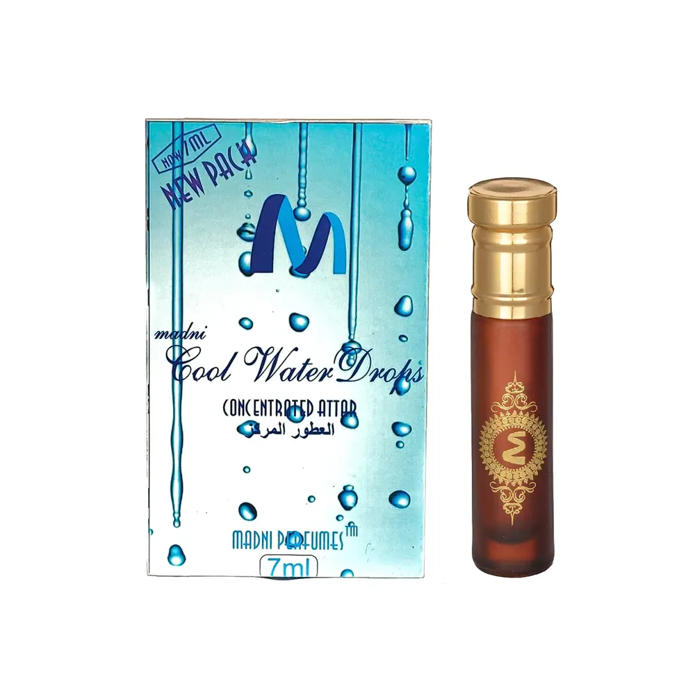 Madni Perfumes Cool Water Drops Concentrated Attar 7Ml