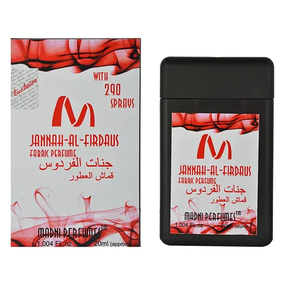 Madni Perfumes Jannah-Al-Firdaus Fabric Perfume 20Ml