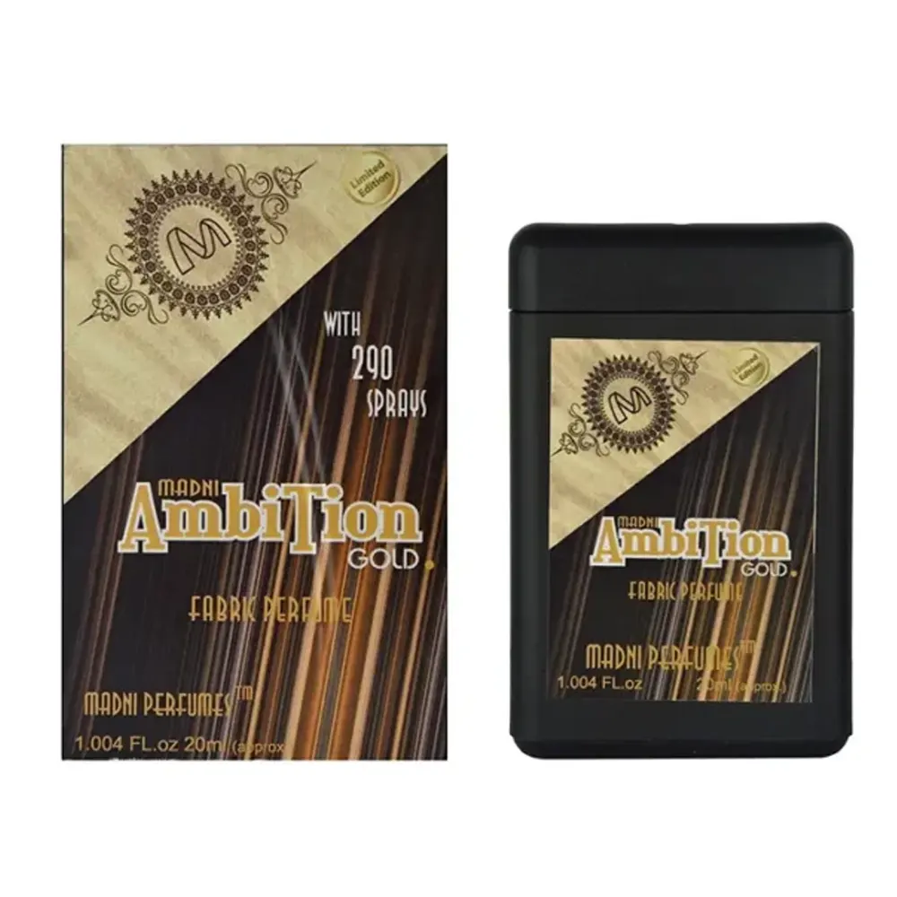 Madni Perfumes Ambition Gold Fabric Perfume 20Ml
