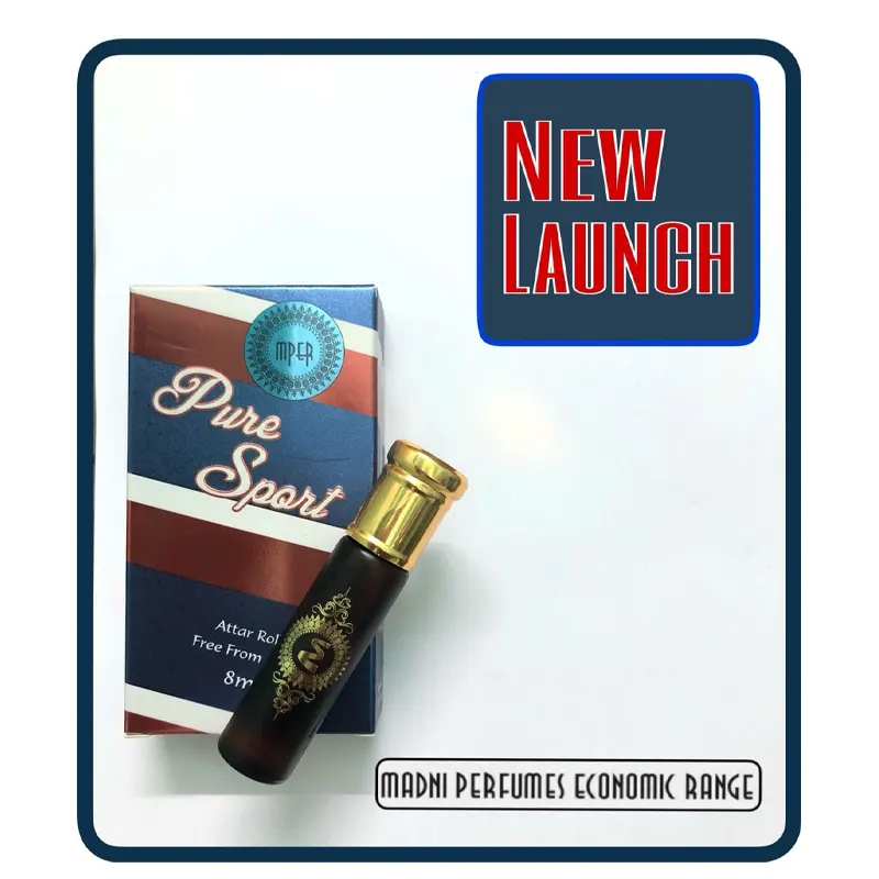 Madni Perfumes Pure Sport Attar Roll On 8Ml