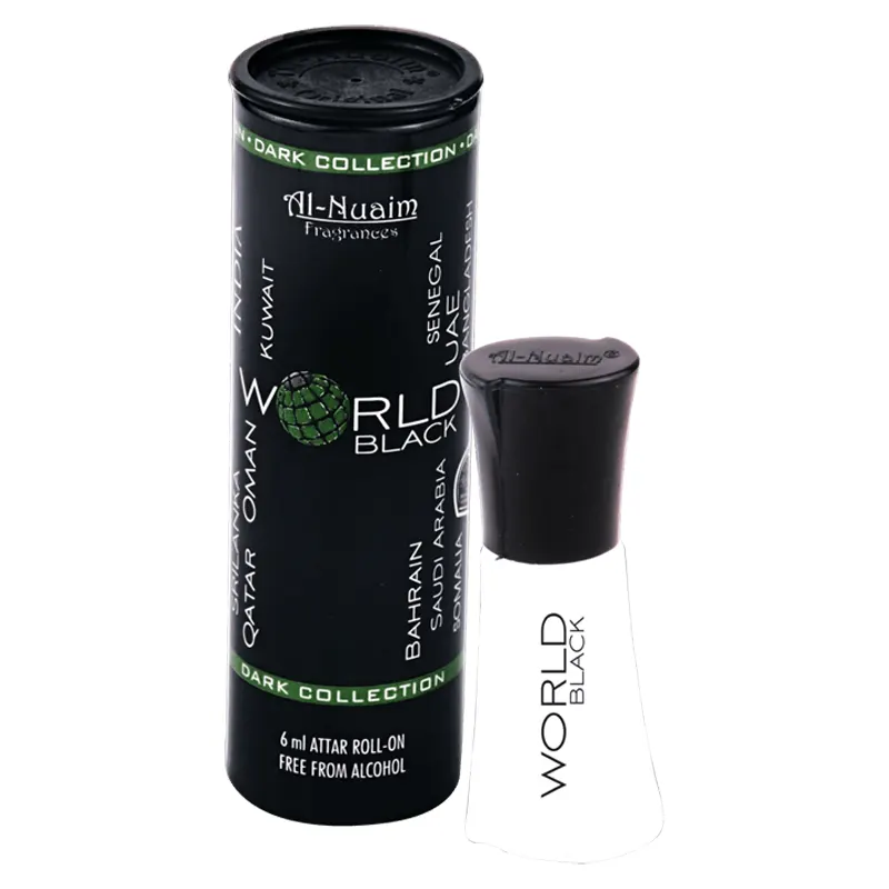 Al-Nuaim World Black Attar Roll On 6Ml