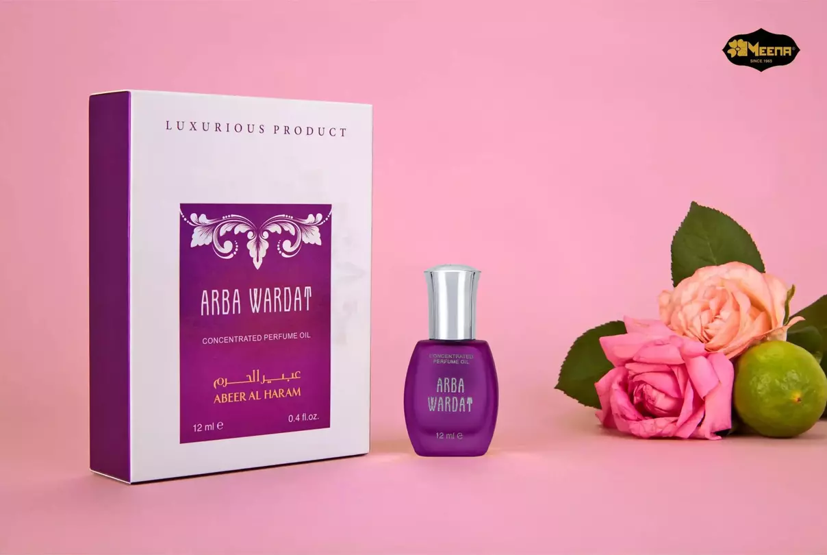 Abeer Al Haram Arba Wardat Concentrated Perfume Oil 12Ml