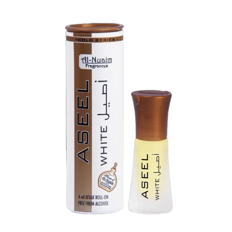 Al-Nuaim Aseel White Attar Roll-On 6Ml