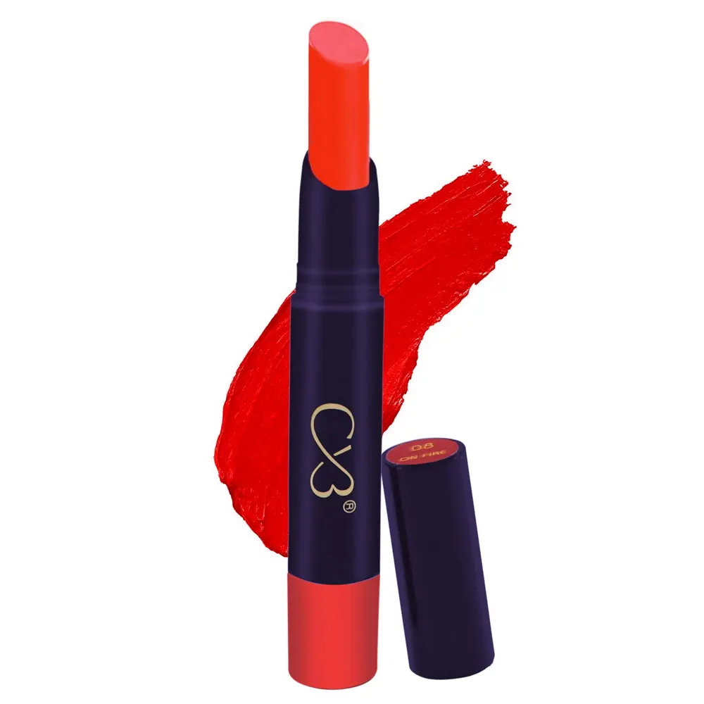 Cvb Lip Lock No Transfer Lipstick 08 On Fire 3.8G