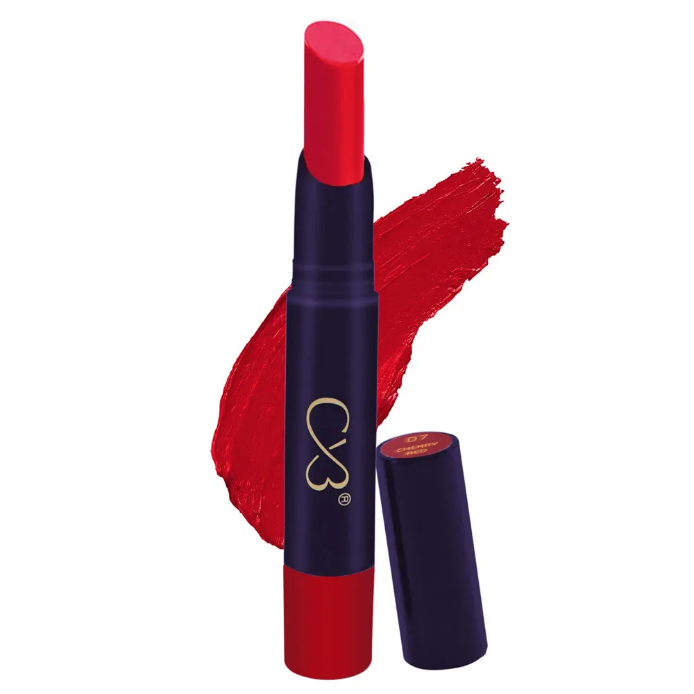 Cvb Lip Lock No Transfer Lipstick 07 Cherry Red 3.8G