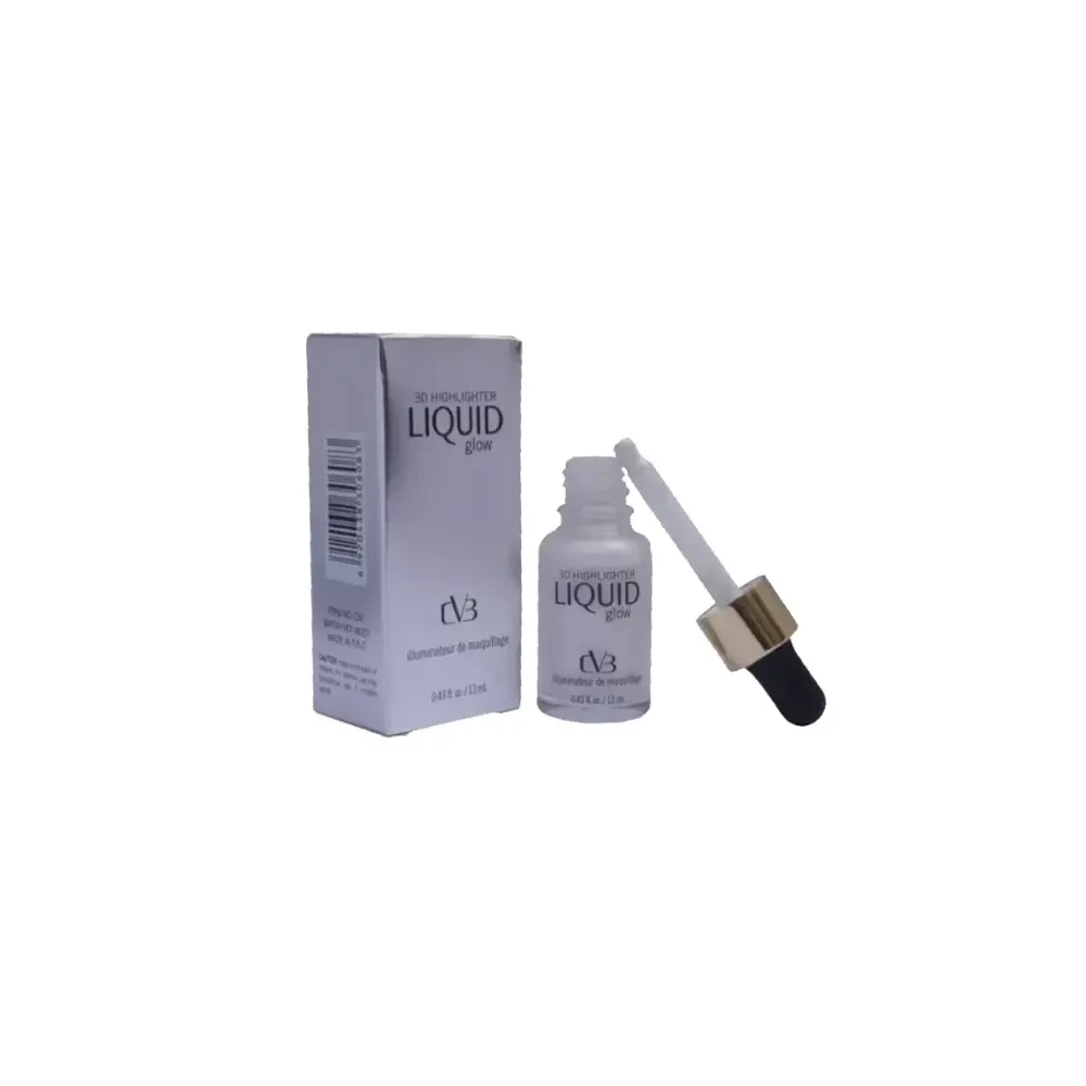 Cvb 3D Highlighter Liquid Glow Silver 02 13Ml