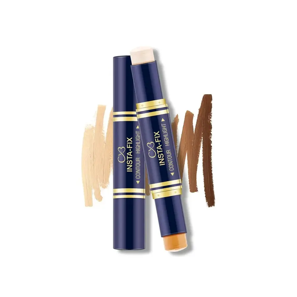 Cvb Highlight Insta-Fix Duo Stick Oil Free Long Lasting 02 12G