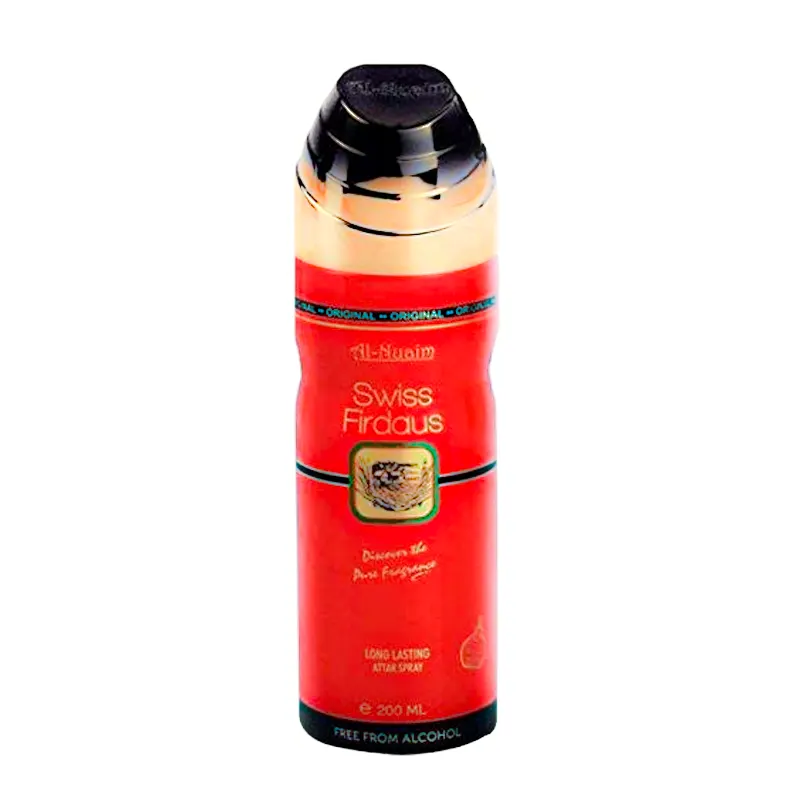 Al-Nuaim Swiss Firdaus Long Lasting Perfumed Spray 200Ml