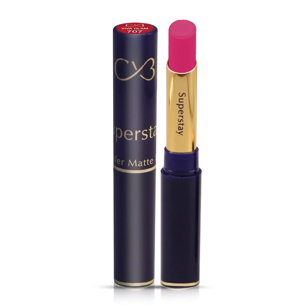 Cvb Super Stay Transfer Matte Lipstick 707 Viva Glam 3.5G