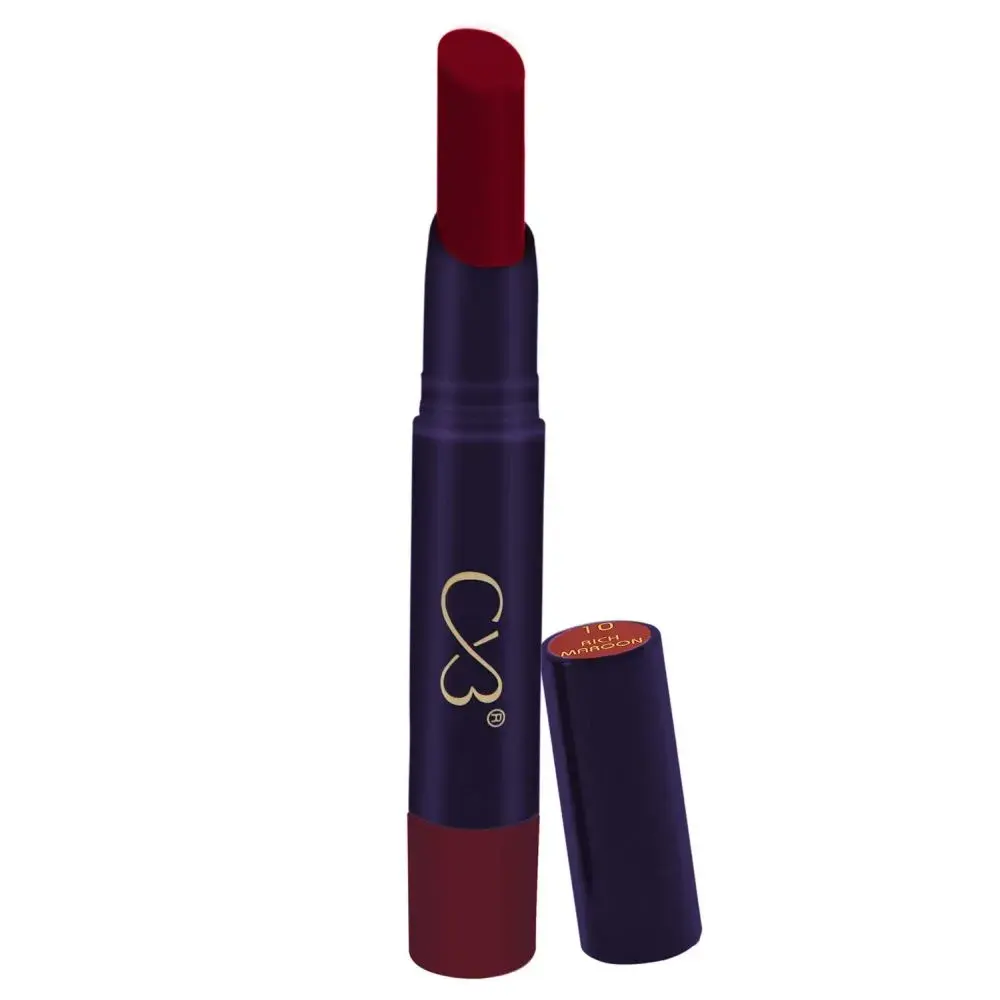 Cvb Lip Lock No Transfer Lipstick 10 Rich Maroon 3.8G