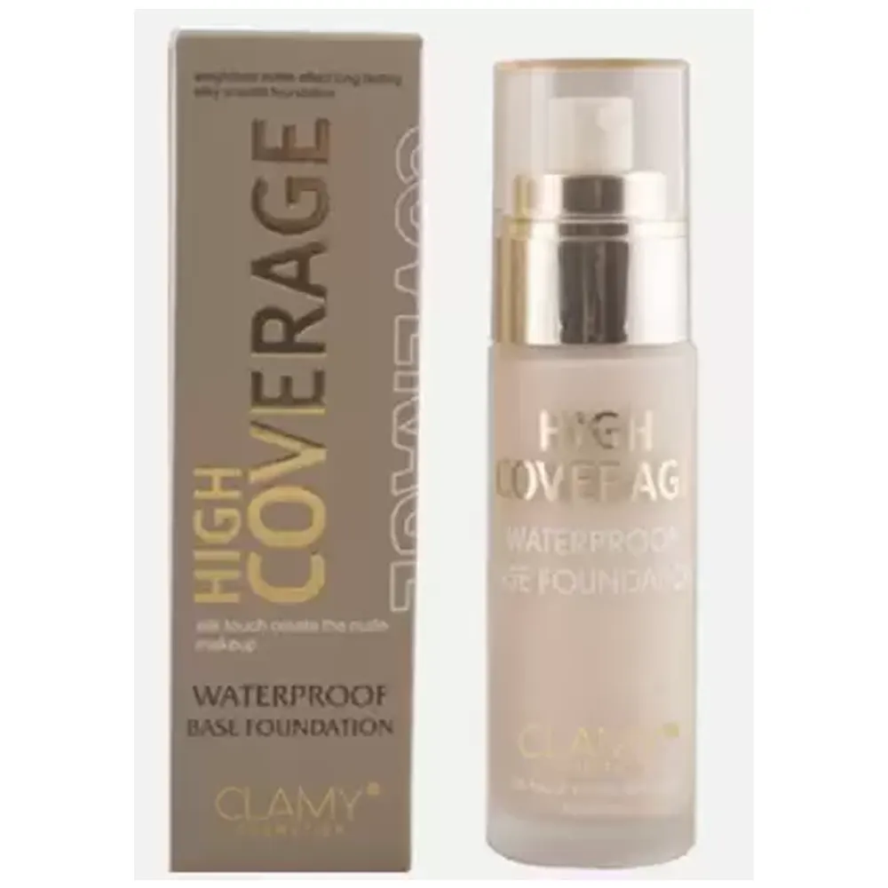 Clamy High Coverage Water Proof Base Foundation 03 40Ml