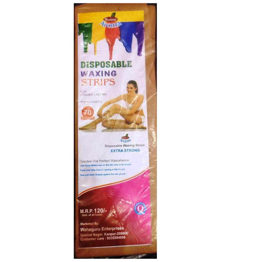 Raja Aroma Gold Disposable Waxing Strips