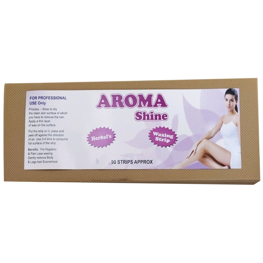 Raja Aroma Gold Disposable Waxing Strips Brown