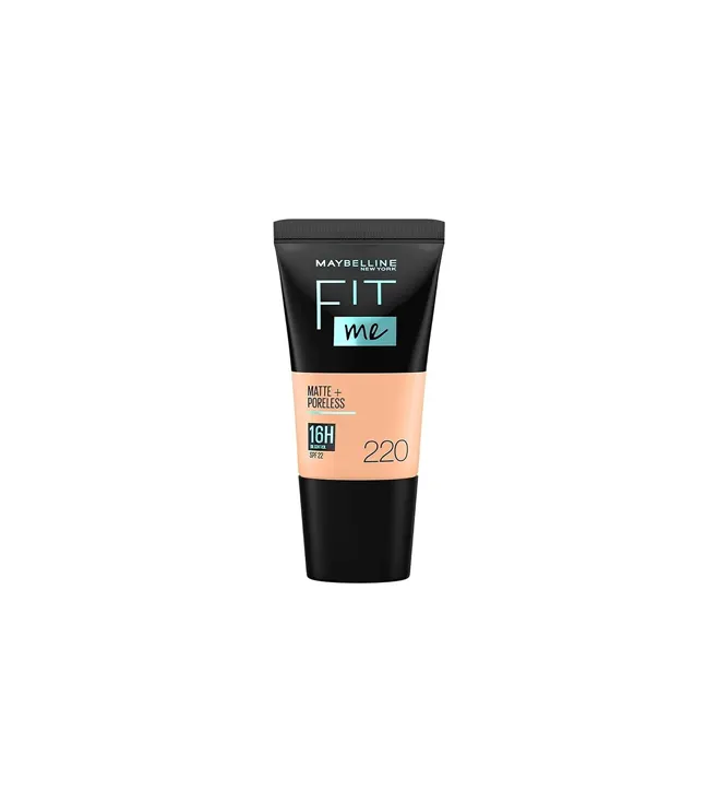 Maybelline New York Fit Me 220 Foundation Matte + Poreless 16H Oil Control* Spf 22