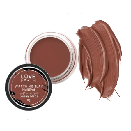 Love Earth Watch Me Slay Multi Pot Lips Cheek Eyelid Creamy Matte 8G