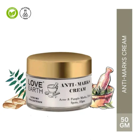 Love Earth Anti Marks Cream For Acne Pimple Marks & Dark Spots 50G