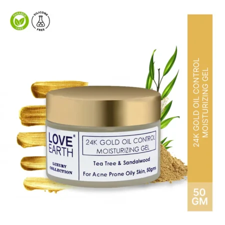 Love Earth 24K Gold Oil Control Moisturizing Gel 50G