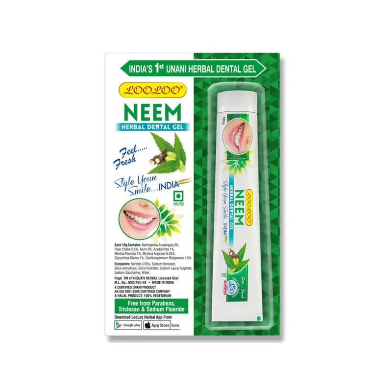 Loo Loo Neem Herbal Dentle Gel 20G