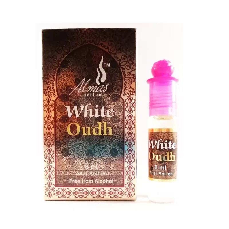 Almas White Oudh Attar Roll On 3Ml