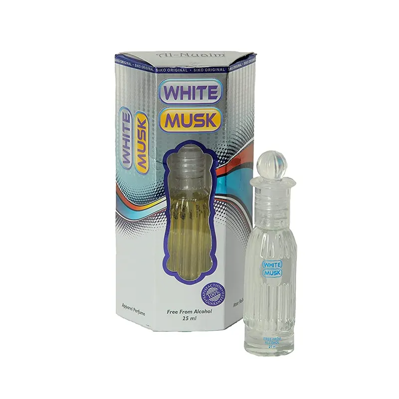 Al-Nuaim White Musk Attar Roll On 25Ml