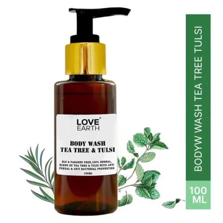 Love Earth Body Wash Tea Tree & Tulsi 100Ml