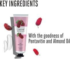 Lakme Hand And Nail Cream With Matcha Extract For Long Lasting Moisture 30G