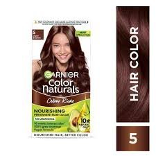 Garnier Color Naturals 5 Light Brown Nourishing Permanent Hair Color 25Ml + 20G