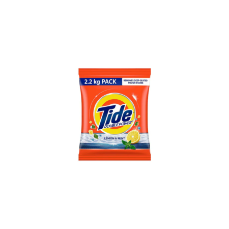 Tide Double Power Lemon &Amp; Mint 2.2Kg